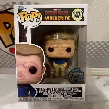 레어 FUNKO POP! 데드풀 & 울버린 웨이브드 윌슨