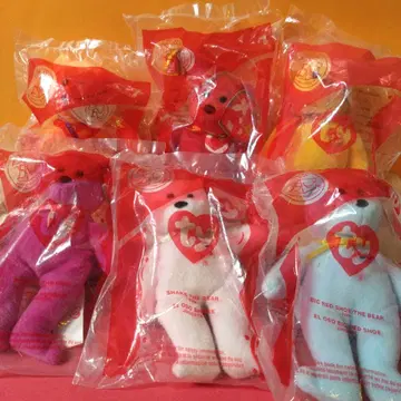 m2 맥도날드 ty Ty Beanie Babies 6개 밀토이