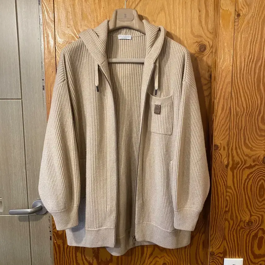 브루넬로쿠치넬리 브루넬로 쿠치넬리 23 f/w 캐시미어 드로우스트링 루프 포켓 후드 사진 2