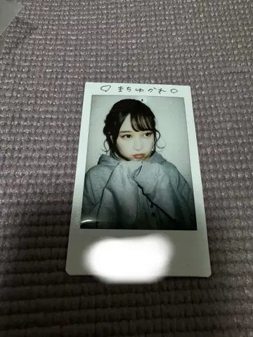 마츠모토 카렌 마추카레 모에 소매 폴라로이드 사진 친필 사인 포함 특가