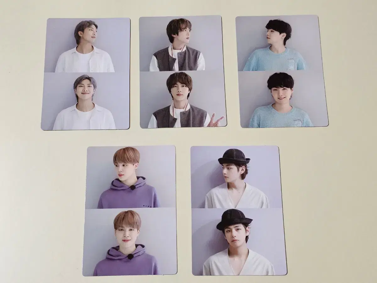 Bangtan Bts Membership Merch #3 poca Namjun Seokjin yoon Jimin Taehyung Split