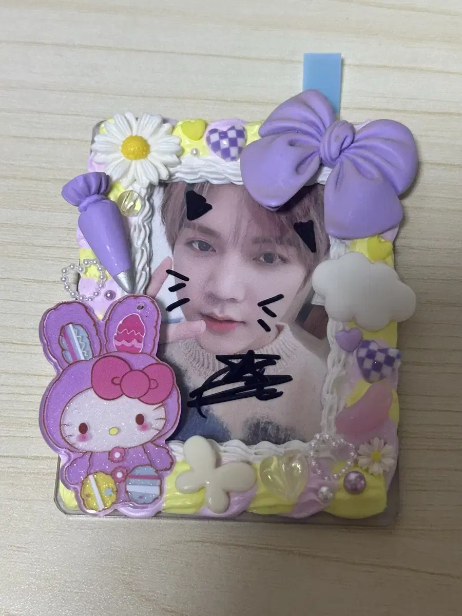 NU'EST choi minki ren sign poca unreleased photocard POLA