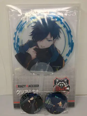 Crazy Raccoon Vanilla 바닐라 굿즈 3개 세트