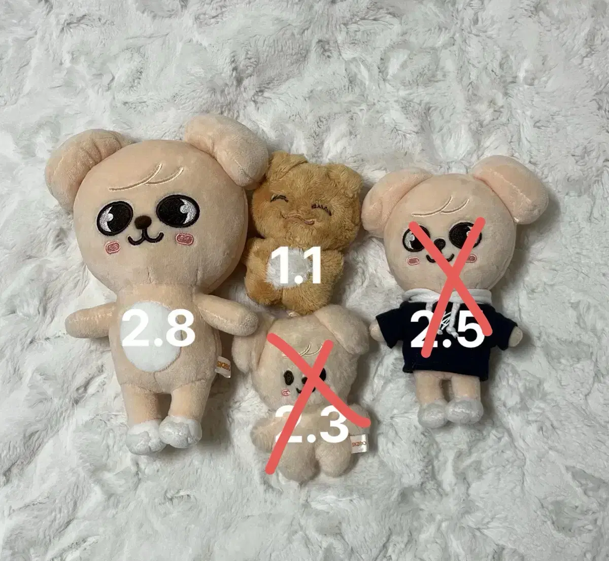 스트레이키즈 승민 인형 판매 스키주 퍼핌 댕모 비공굿 스키즈 인형
