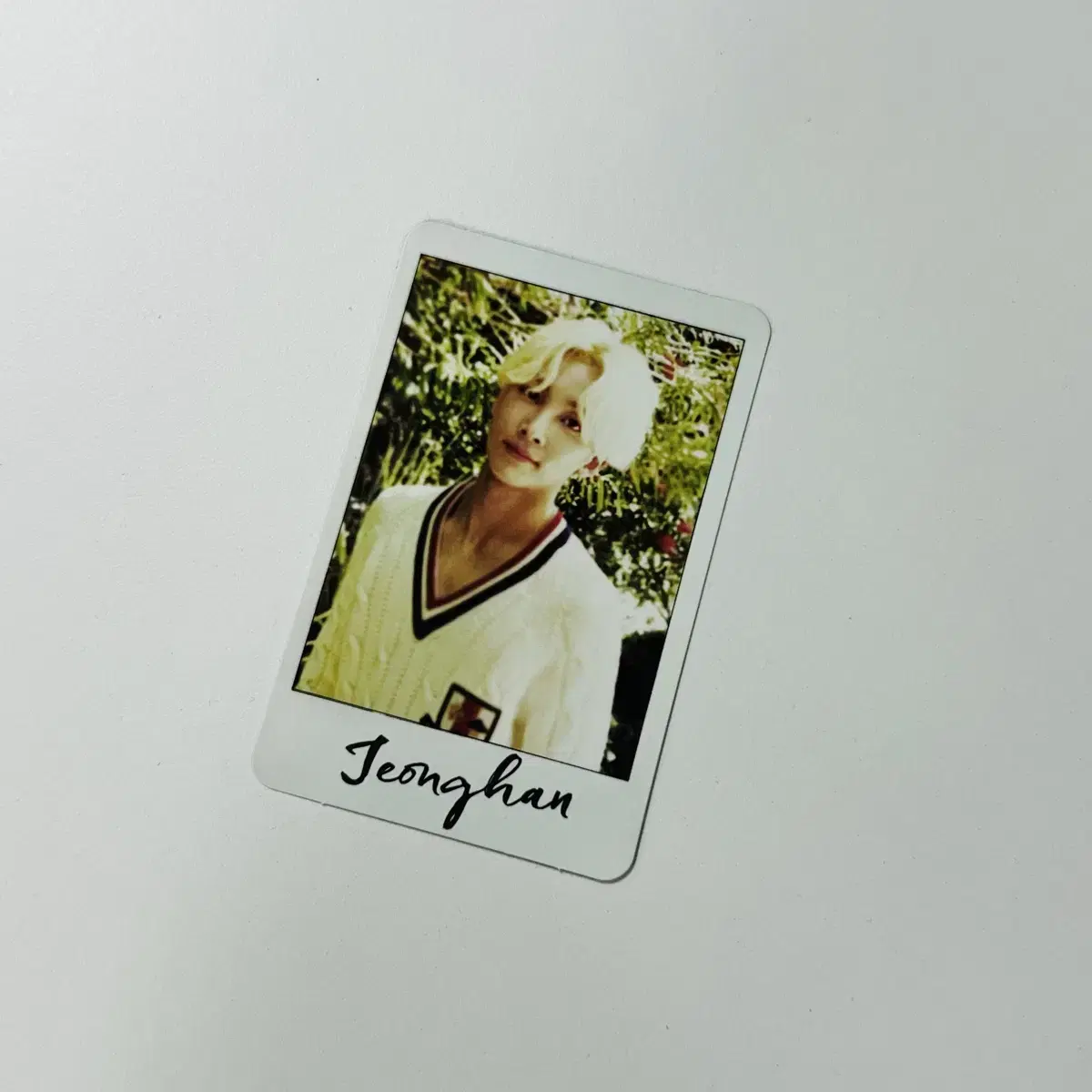 세븐틴 정한 울고싶지않아 포카 A|1