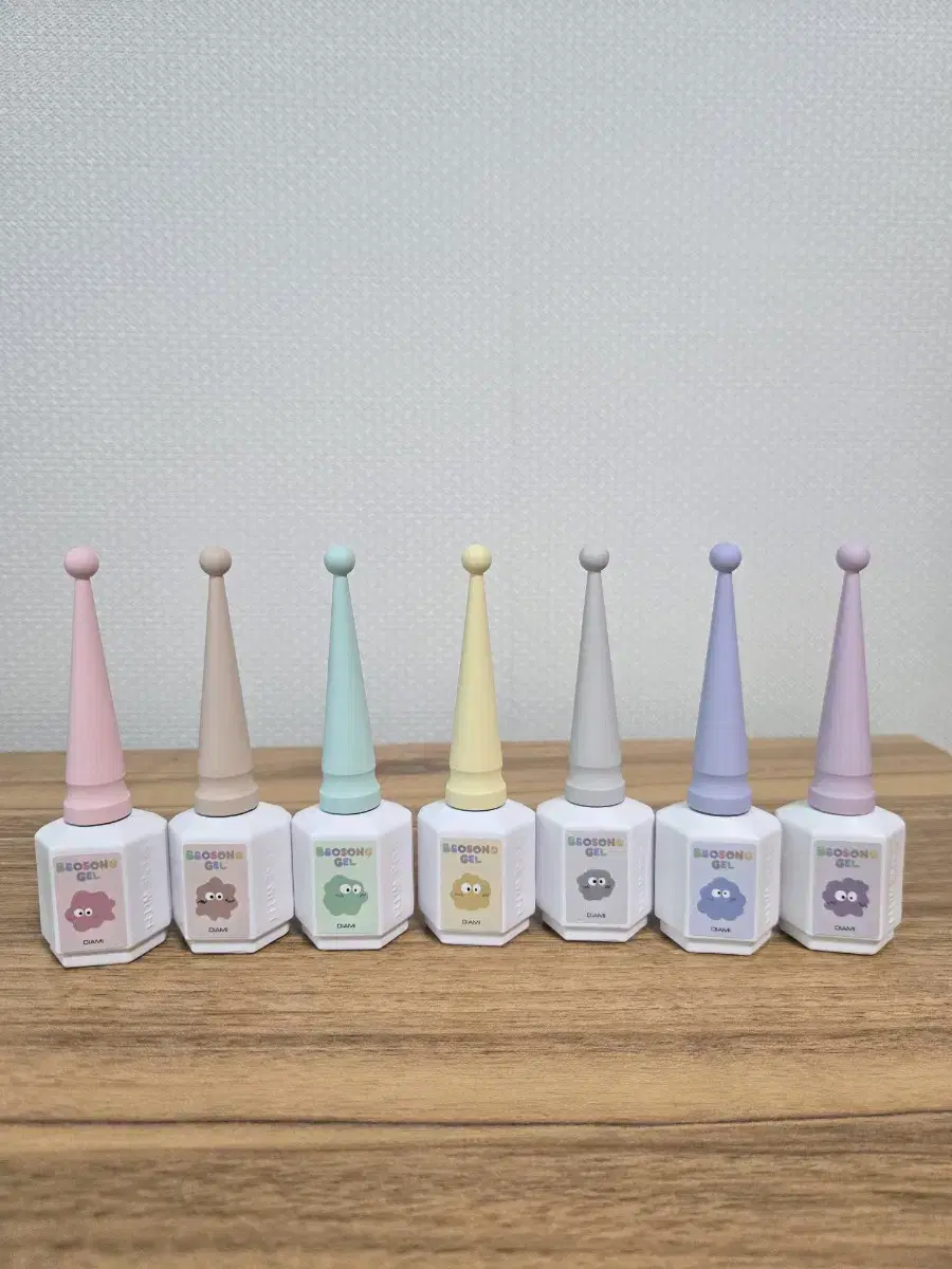젤네일 다이아미 뽀송젤 7종