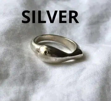 빈티지 물고기 모티브 실버 반지 SILVER 클리오 블루?