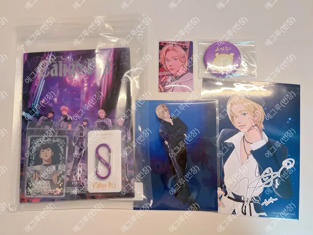 PLAVE CALIGOS PART ONE HMV noah Unreleased photocard + Ktown4u badge