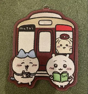 치이카와(먼작귀) 한큐 기차 다이컷 패스 케이스 하치와레 토끼