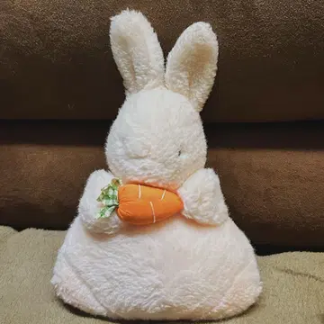 세키구치 당근 토끼 봉제 인형 토끼 레트로