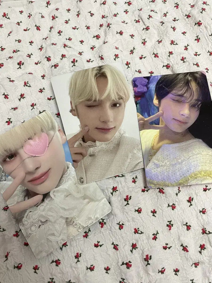 투바투 포카 프리즈 앨범 태현 휴닝카이 포카