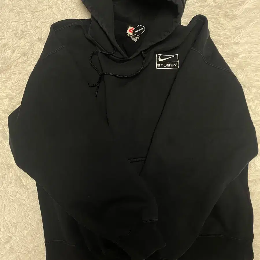 L) Nike Stussy NRG Washed Pullover Hoodie | Bunjang Global