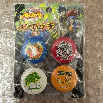 미개봉 새상품 메탈 파이트 베이 블레이드 캔뱃지 페가시스 볼프 레오네