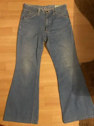 Wrangler 플레어 데님 벨 하의 31인치