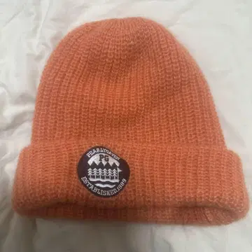 파리게이츠 오렌지 니트 모자