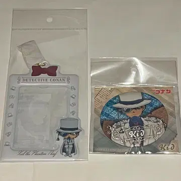 명탐정 코난 코난 플라자 카드 케이스 캔뱃지 괴도 키드