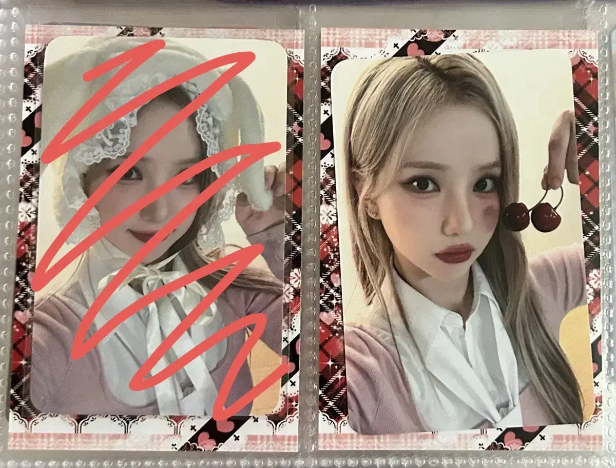 비비지 은하 여자친구 쉿 미공포 배포 위드뮤 체리