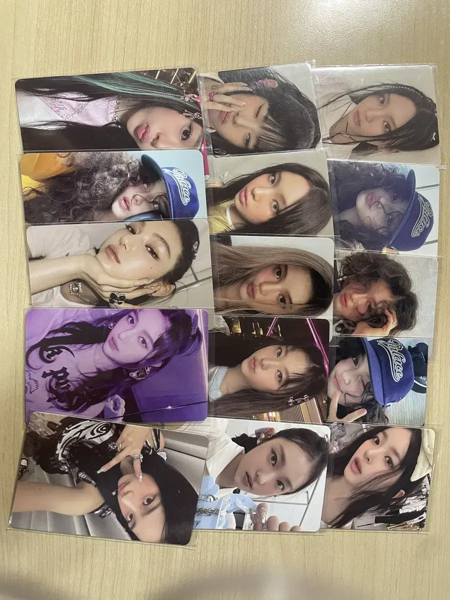 뉴진스 포카 15장 일괄
