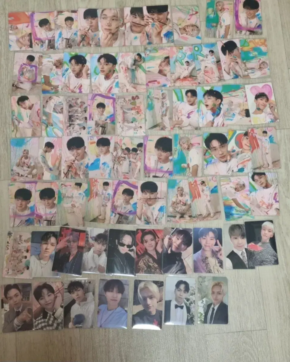 세븐틴 포카 67장 처분