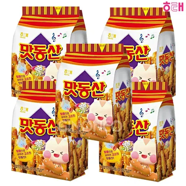 무료배송-해태 맛동산 155g 5개