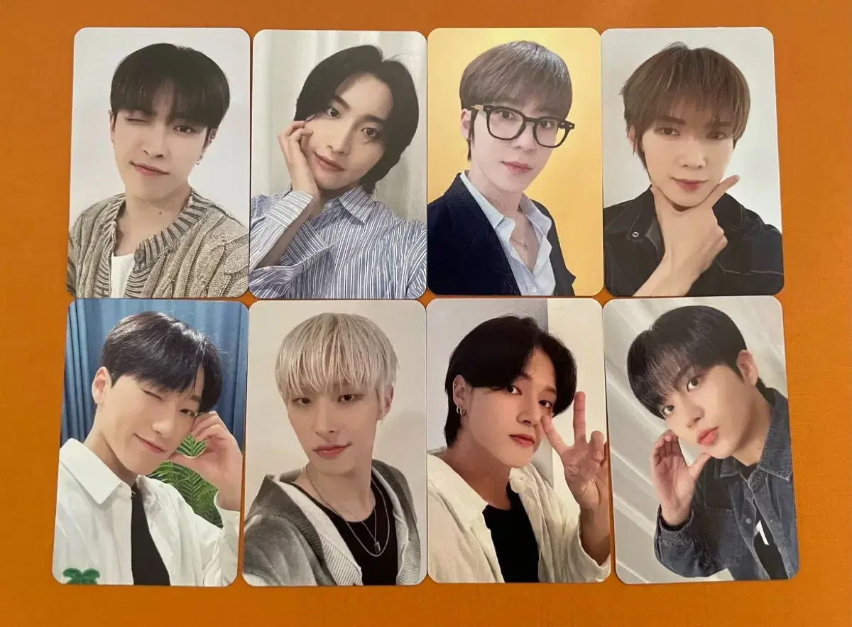 에이티즈 ateez 골든아워 애플뮤직 미공포 특전 포카 세트