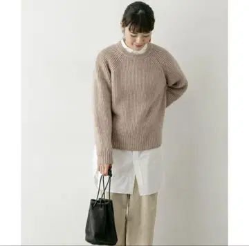 여성용 스웨터(크루넥 니트)/카구레(kagure)