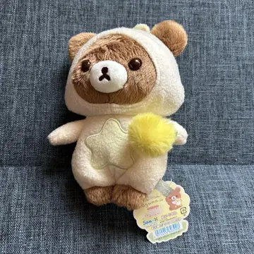 민들레와 쌍둥이 햄스터 테마 챠이로이곰 봉제 인형