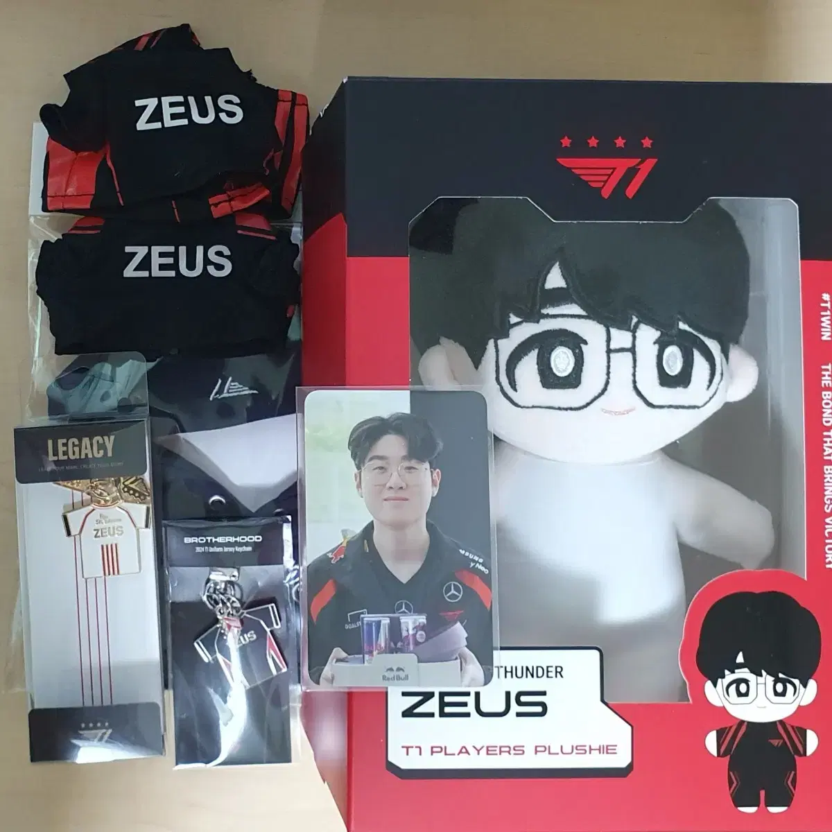 현)HLE 전)T1 제우스 굿즈 일괄