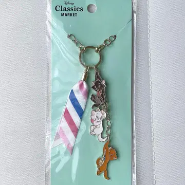 디즈니 클래식 마켓 세련된 캣 키링