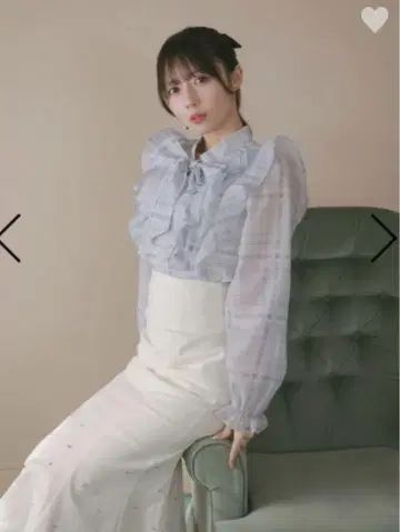 evelyn 비쥬 머메이드 스커트