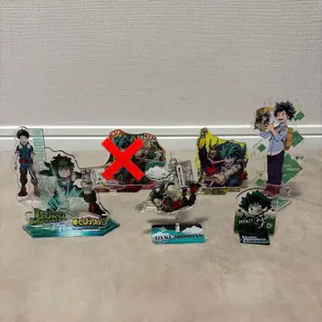 나의 히어로 아카데미아 미도리야 이즈쿠 아크릴 스탠드 6개 세트