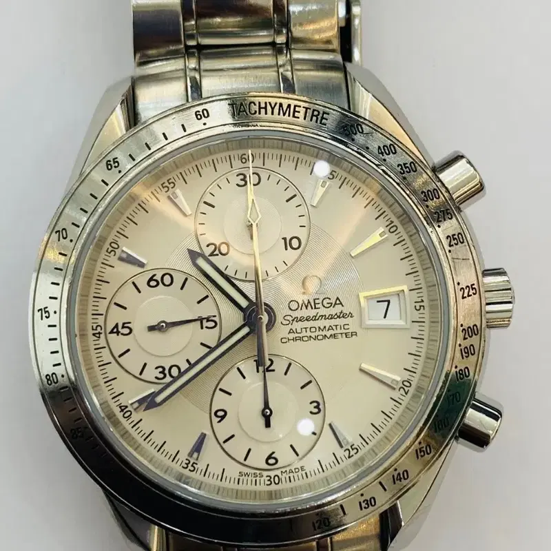 오메가 스피드마스터 3221.30 남성 스틸 시계 40mm