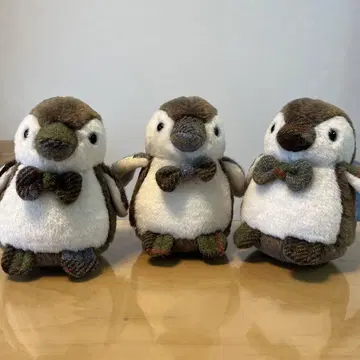해리스 트위드 봉제 인형 펭귄