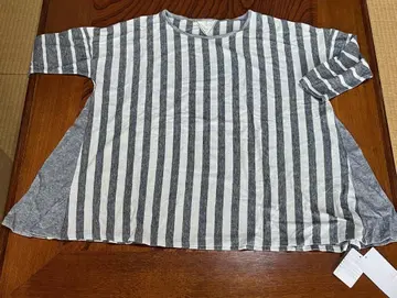 미사용 새상품 프리즈 샵 그레이 스트라이프 튜닉