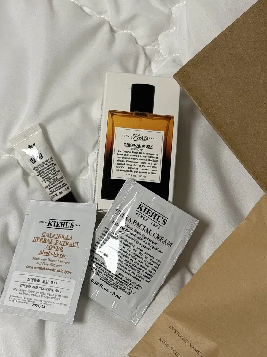 (새상품)키엘 오리지널 머스크 블렌드 넘버원 50ml 향수