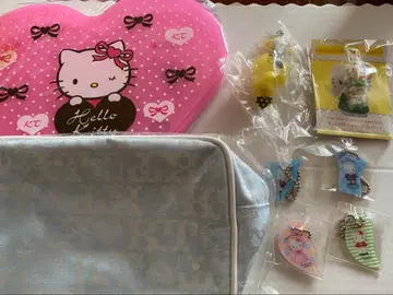 키티 파우치 등 세트