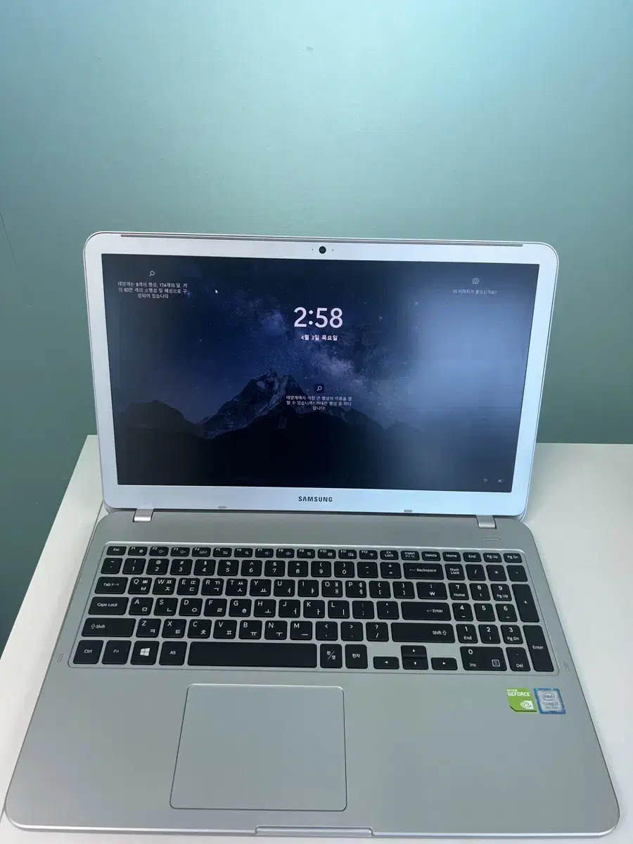 삼성 노트북5 NT560XAA/i7-8550/Geforce MX150