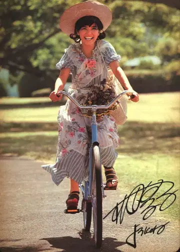 책받침 벚꽃 다카시 준코 준코 짱 달력 1976