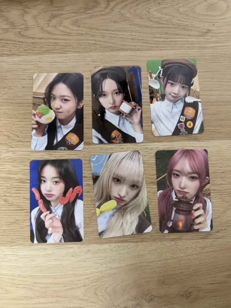 아이브 팬콘 다이브존 포카 세트
