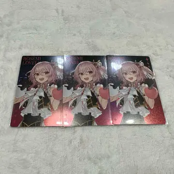 니지산지 EN 니지 페스티벌 로제미라 블록 홀로그램 카드