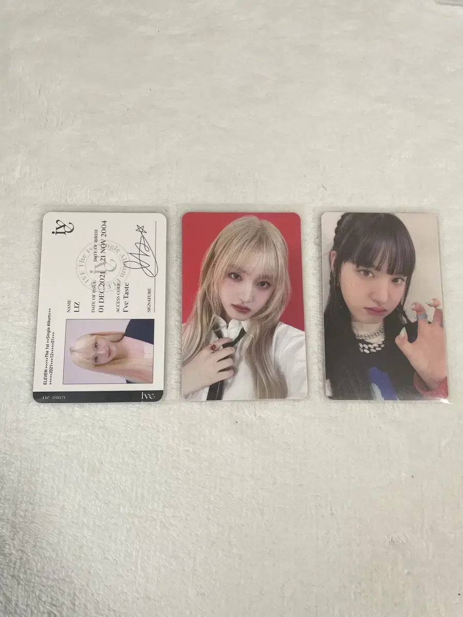 아이브 리즈 포카 판매
