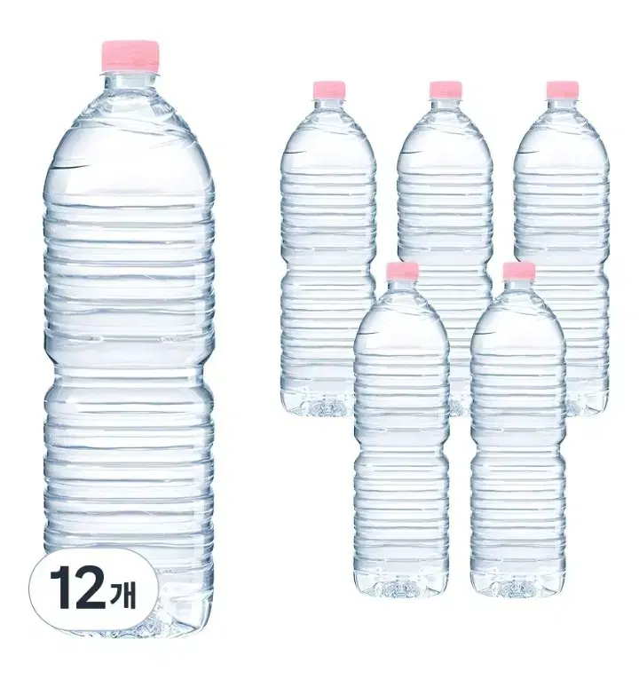 무배 크리스탈 생수 2L 12병.물