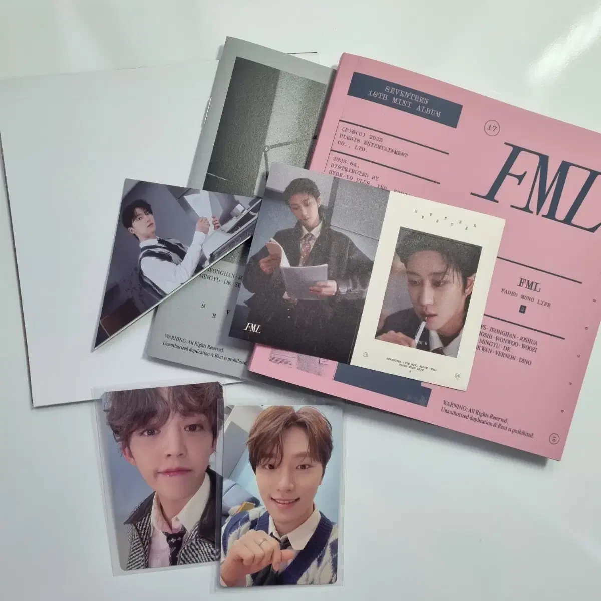 세븐틴 FML개봉앨범