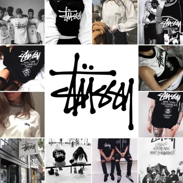 [정품 새상품]스투시 stussy 이스트 반팔 남녀공용