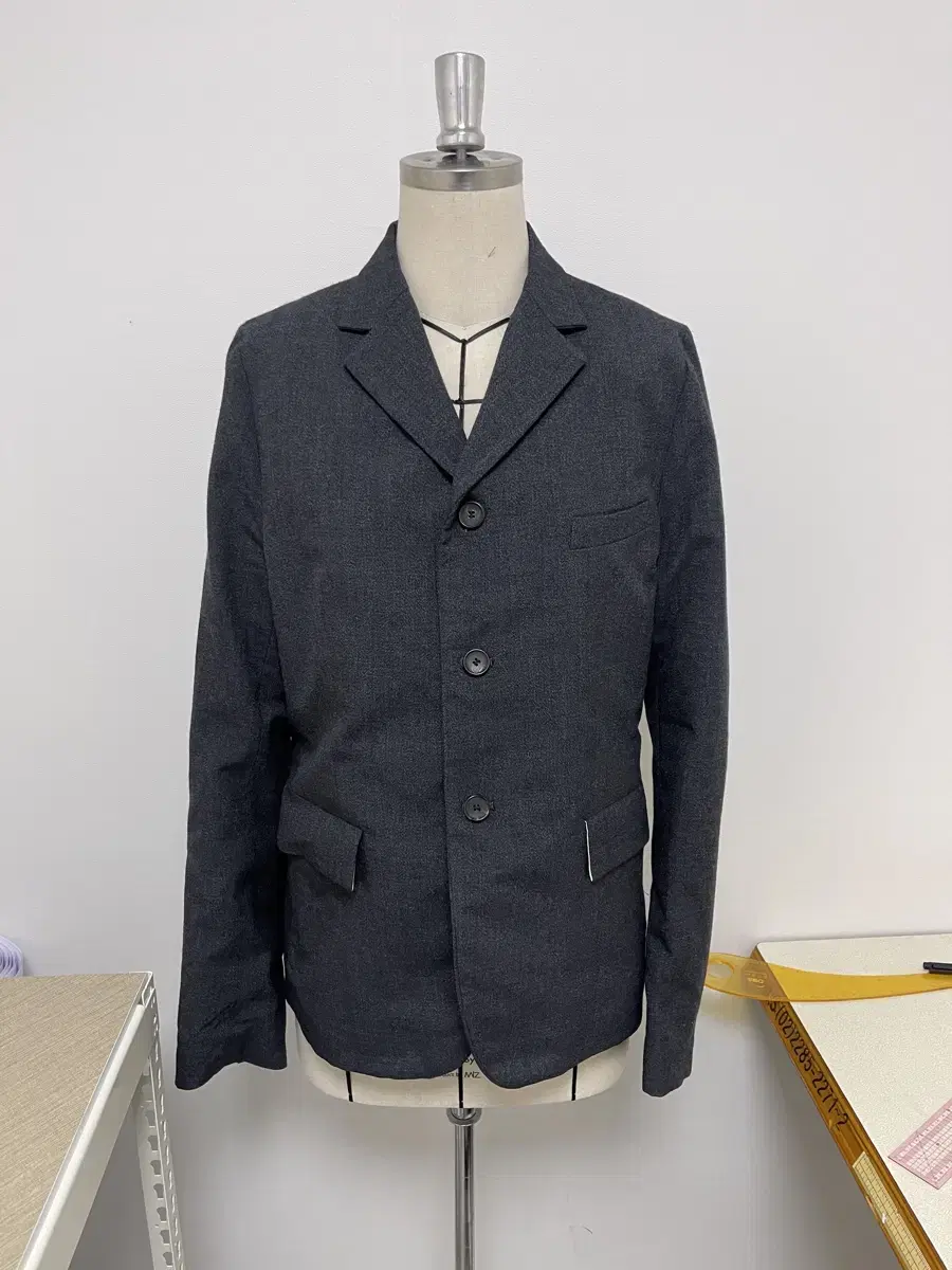 Bergfabel Grey 3 Button Jacket