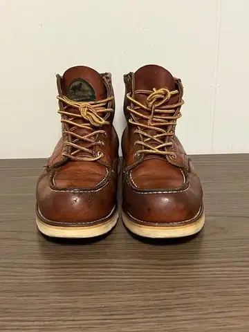 레드윙 REDWING 875 8E 반원형 개 택 금 자수