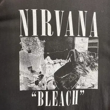 NIRVANA BLEACH 티셔츠