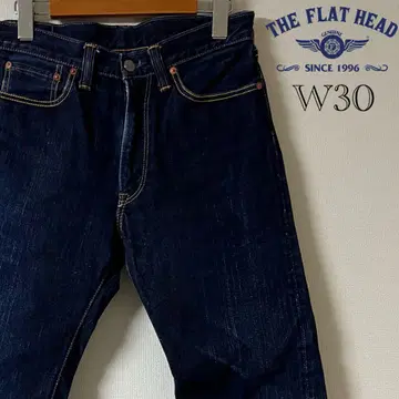 THE FLAT HEAD/3005Z/셀비치 데님 팬츠/30/인디고