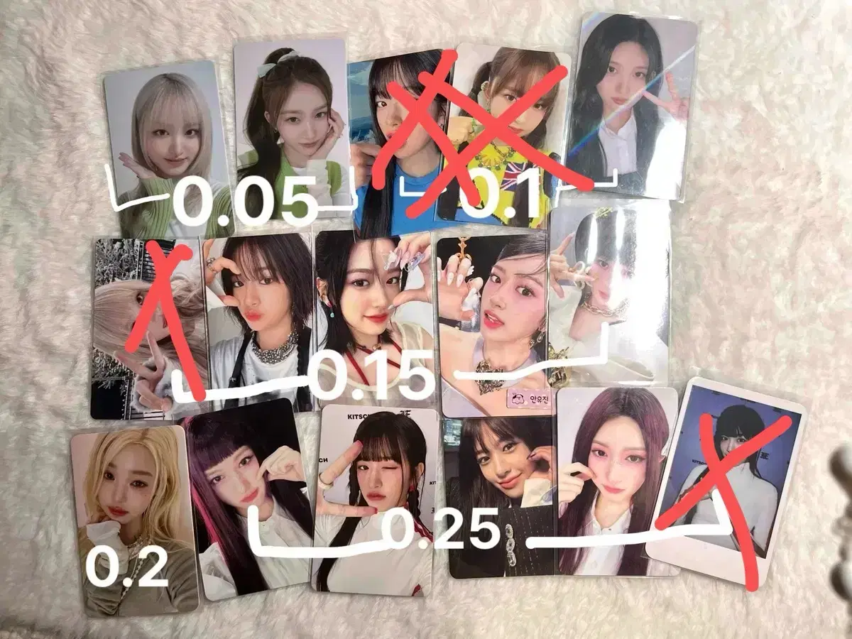 아이브 안유진 장원영 가을 리즈 이서 레이 포카
