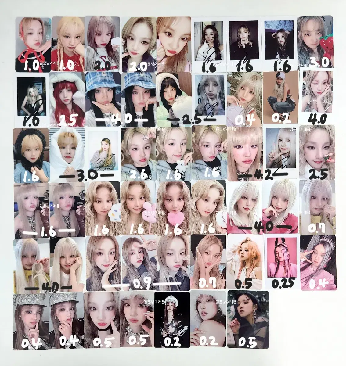 여자아이들 우기 미공포 포카 공굿 포토카드  gidle yuqi poca